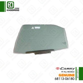 شیشه بغل عقب تویوتا کمری 2011 تا 2012 سمت شاگرد جنیون 6811306180
