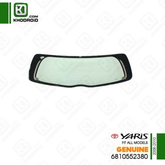 شیشه عقب تویوتا یاریس 2008 تا 2010 جنیون 6810552380