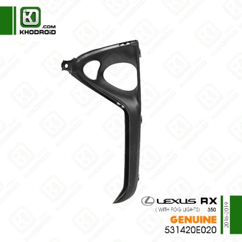 قاب پروژکتور سپر جلو سمت راننده لکسوس RX350و 2016 تا 2019 جنیون 531420e020 