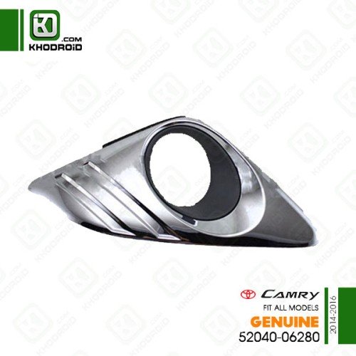 ​قاب دور پروژکتور سمت راننده تویوتا کمری 2014 تا 2016 جنیون 5204006280