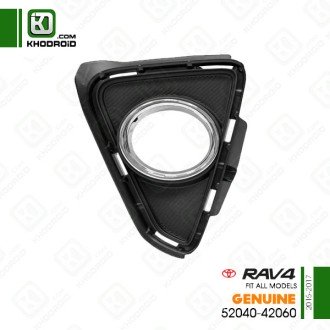 ​قاب دور پروژکتور سمت راننده کامل  تویوتا RAV4و 2015 تا 2017 جنیون 5204042060