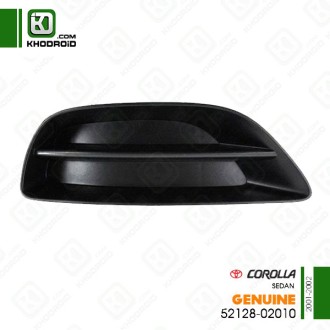 درپوش پروژکتور سپر جلو سمت راننده تویوتا کرولا سدان 2001 تا 2002 جنیون 5212802010