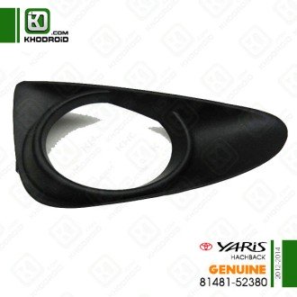 ​قاب دور پروژکتور سمت شاگرد تویوتا یاریس هاچبک 2012 تا 2014 جنیون 8148152380