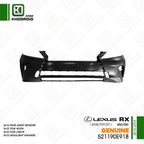 سپر جلو لکسوس RX و 350/450 و 2013 تا 2015 BASE/FSPORT جنیون 521190e918
