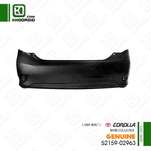 ​سپر عقب تویوتا کرولا 2009 تا 2010 وBASE/CE/LE/XLE جنیون 5215902963