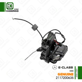 مکانیزم قفل درب جلو مرسدس بنز E550و 2005 تا 2009 سمت شاگرد جنیون 2117200635