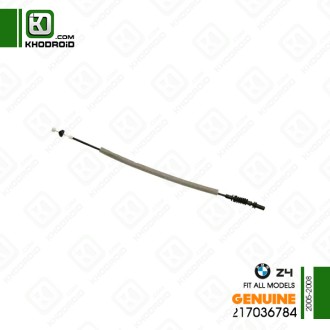 سیم قفل درب جلو بی ام دبلیو Z4و 2005 تا 2008 سمت راننده جنیون 51217036784