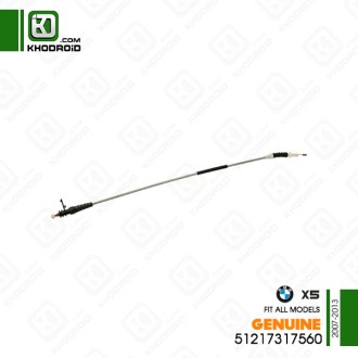سیم قفل درب جلو بی ام دبلیو X5 و 2007 تا 2013 سمت شاگرد جنیون 51217317560