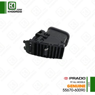 دریچه هوا کناری داشبورد سمت راننده تویوتا پرادو 2005 جنیون 5567060090