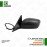 آینه بغل لکسوس GS سمت راننده 2006تا 2007جنیون 8790630300G0(برقی-تاشو برقی-گرمکن دار )