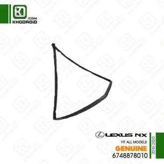 فرم دور شیشه لچکی عقب سمت راننده لکسوس NXو 2015 تا 2020 جنیون 6748878010