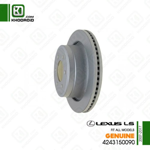 دیسک چرخ عقب سمت راننده لکسوس LSو 2007 تا 2017 جنیون 4243150090
