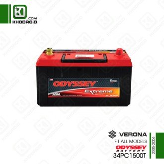 باتری 68 آمپر سوزوکی ورنا 2005 تا 2006 ادیسه 34pc1500t