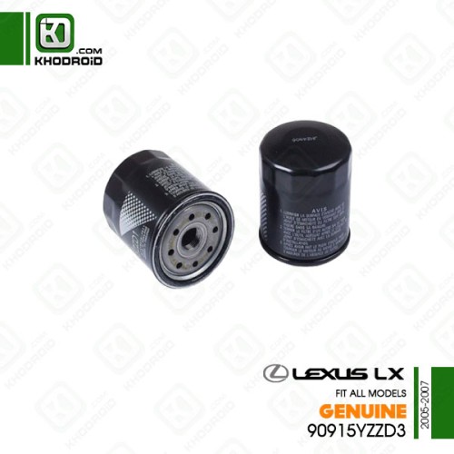 فیلتر روغن لکسوس LX و 2005 تا 2007 جنیون 90915YZZD3