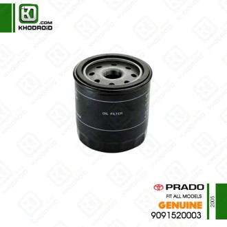 فیلتر روغن تویوتا پرادو 6 سیلندر 2005 جنیون 9091520003