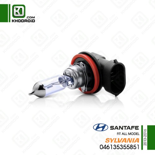 لامپ چراغ جلو هیوندای سانتافه 2013 تا 2014 سیلوانیا 046135355851