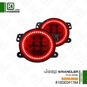 پروژکتور led قرمز جیپ رانگلر 2007 تا 2020 جنیون 810030391784