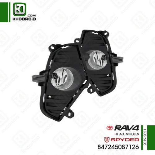 پروژکتور فابریکی تویوتا RAV4 و 2019 تا 2021 اسپایدر 847245087126