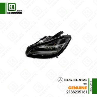 چراغ جلو زنون تو مشکی سمت راننده بنز CLS400و 2012 تا 2018 جنیون 2188205161