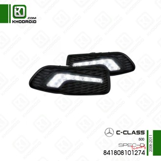 پروژکتور هالوژن مرسدس بنز C500 و 2008 تا 2011 اسپک-دی 841808101274