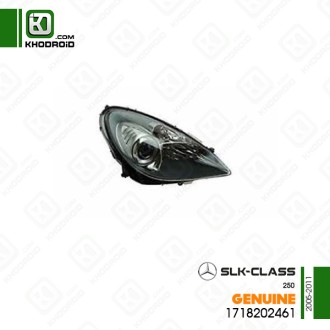چراغ جلو فابریکی سمت شاگرد مرسدس بنز SLK250و 2005 تا 2011 جنیون 1718202461