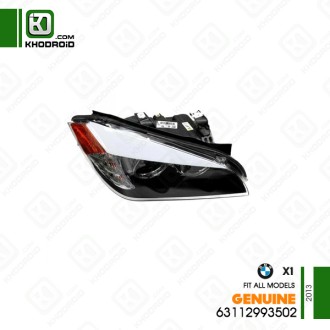 چراغ جلو فابریکی سمت شاگرد بی ام دبلیو X1و 2013 جنیون 63112993502