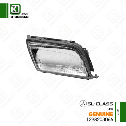 طلق چراغ جلو سمت شاگرد مرسدس بنز SL450و 2005 جنیون 1298203066