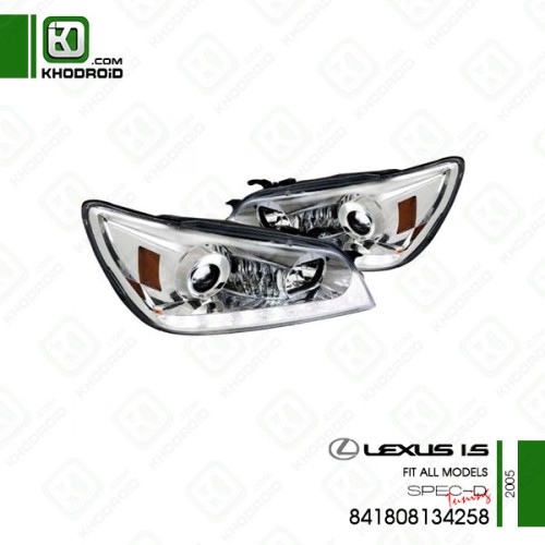 چراغ جلو رانینگ تو کروم لکسوس IS و 2005 اسپک-دی 841808134258