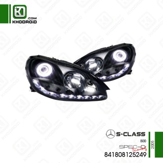 چراغ جلو رانینگ تو مشکی مرسدس بنز S500و 2005 اسپک-دی 841808125249