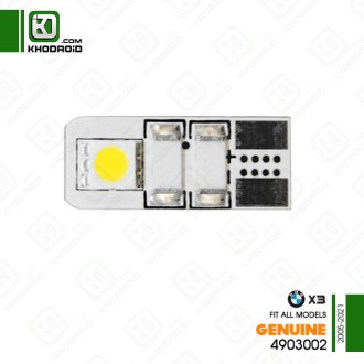 لامپ چراغ جلو led بی ام دبلیو X3 و 2005 تا 2021 جنیون 4903002