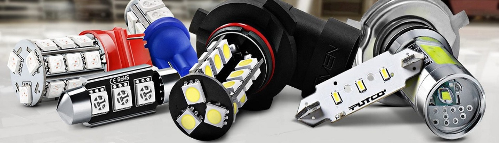 لامپ پروژکتور LED زرد آئودی A6 2024 