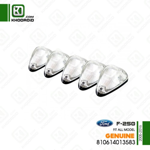 چراغ راهنما led سفید سقف فورد F250و 2005 تا 2016 جنیون 810614013583