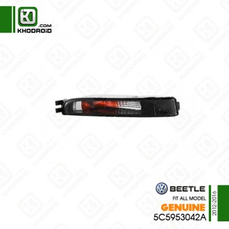 چراغ پارک هالوژن دودی سمت شاگرد فلکس واگن بیتل 2012 تا 2016 جنیون 5c5953042a