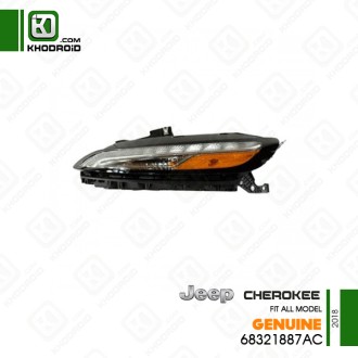 چراغ راهنما led دودی سمت راننده جیپ چروکی 2018 جنیون 68321887ac