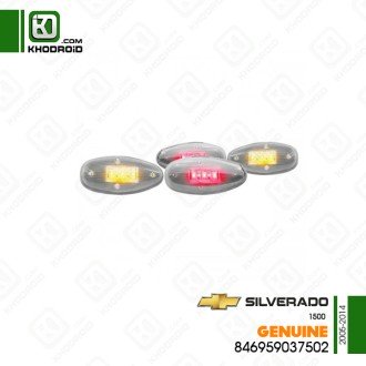 راهنمای روی گلگیر سفید چوی سیلورادو 1500و 2005 تا 2014 جنیون 846959037502