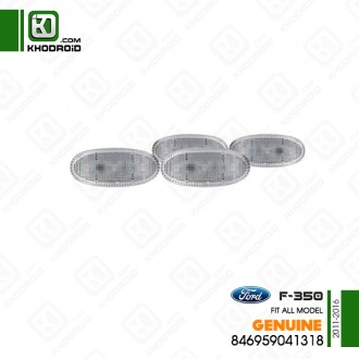 راهنمای روی گلگیر سفید فورد F350و 2011 تا 2016 جنیون 846959041318