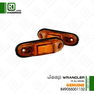 راهنمای روی گلگیر نارنجی جیپ رانگلر 2007 تا 2018 جنیون 849055001132