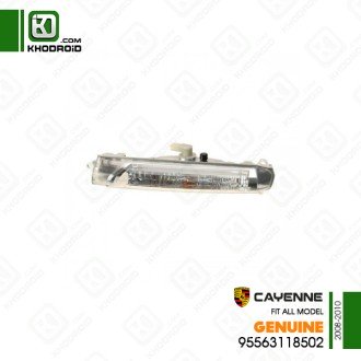 چراغ راهنما فابریکی سفید سمت راننده پورشه کاین 2008 تا 2010 جنیون 95563118502