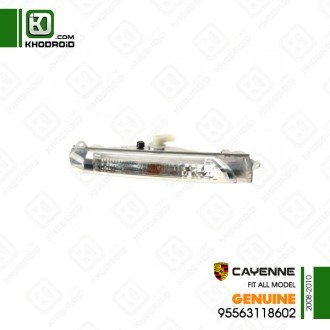 چراغ راهنما فابریکی سفید سمت شاگرد پورشه کاین 2008 تا 2010 جنیون 95563118602