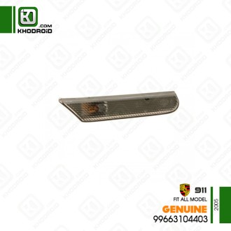 چراغ راهنما فابریکی دودی سمت شاگرد پورشه 911و 2005 جنیون 99663104403