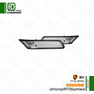 چراغ راهنما اسپرت سفید پورشه 911و 2005 تا 2007 جنیون slmlonp99705amled