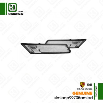 چراغ راهنما اسپرت سفید پورشه 911و 2005 تا 2007 جنیون slmlonp99705amled