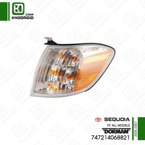 چراغ راهنما هالوژن تویوتا سکویئا 2005 تا 2007 دورمن 747214068821