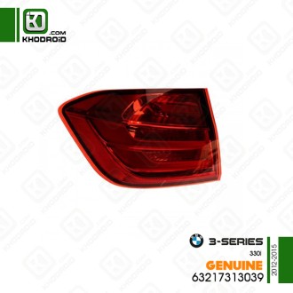 چراغ خطر عقب led سمت راننده بی ام دبلیو 330i و 2012 تا 2015 جنیون 63217313039