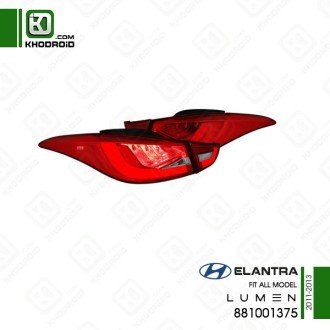 چراغ خطر عقب نئون هیوندای النترا 2011 تا 2013 لومن 881001375