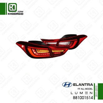 چراغ خطر عقب نئون هیوندای النترا 2011 تا 2013 لومن 881001514
