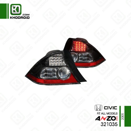 چراغ خطر عقب LED هوندا سیویک 2005 انزو 321035