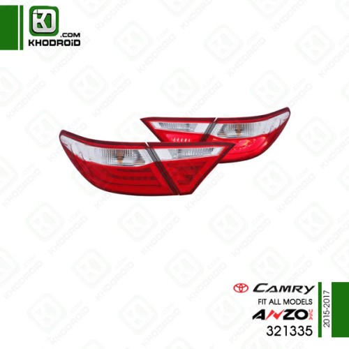 چراغ خطر عقب LED تویوتا کمری 2015 تا 2017 انزو 321335