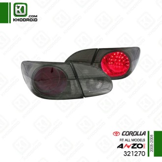 چراغ خطر عقب LED تویوتا کرولا 2005 تا 2008 انزو 321270