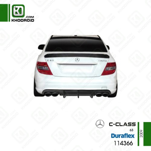 دیفیوزر بنز c63 و 2009 و durafelx و 114366